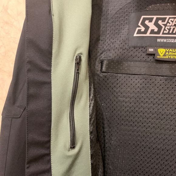 Speed And Strength Fame And Fortune Hooded Motorcycle Jacket Mens US Small - Picture 9 of 16